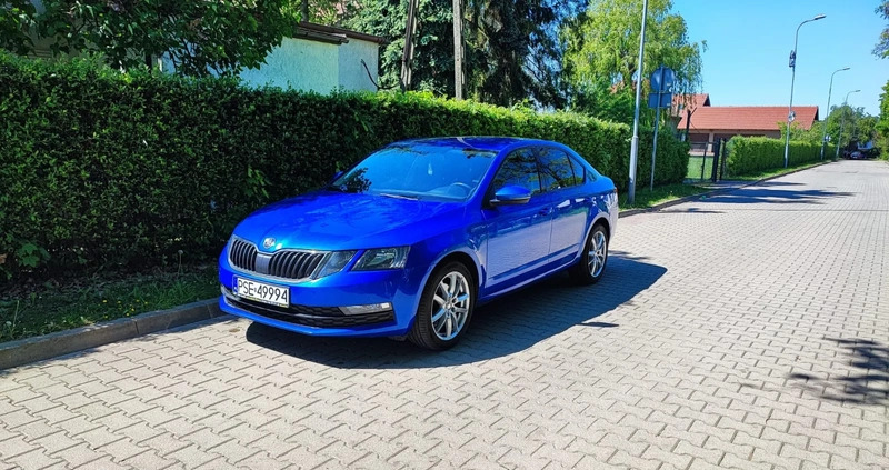 Skoda Octavia cena 45300 przebieg: 162000, rok produkcji 2018 z Śrem małe 56